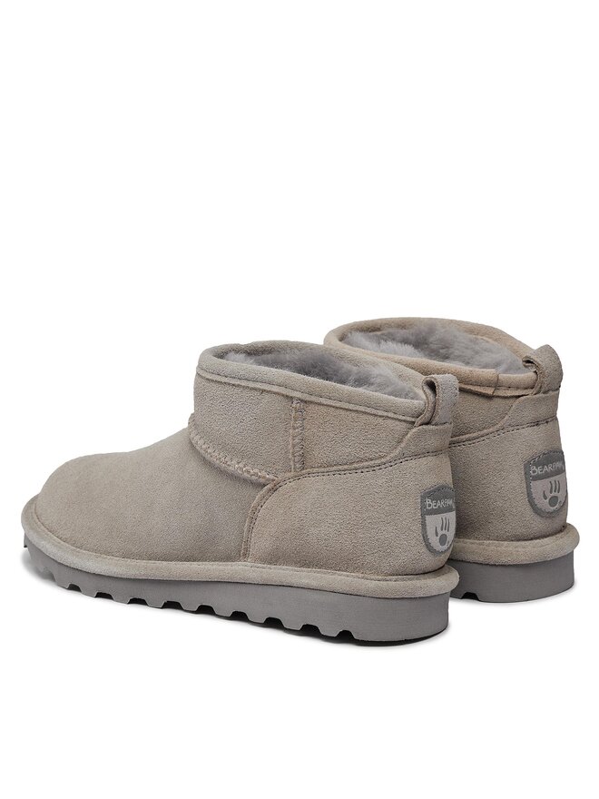 Bearpaw Snehule Bearpaw Shorty 2860W Sivá