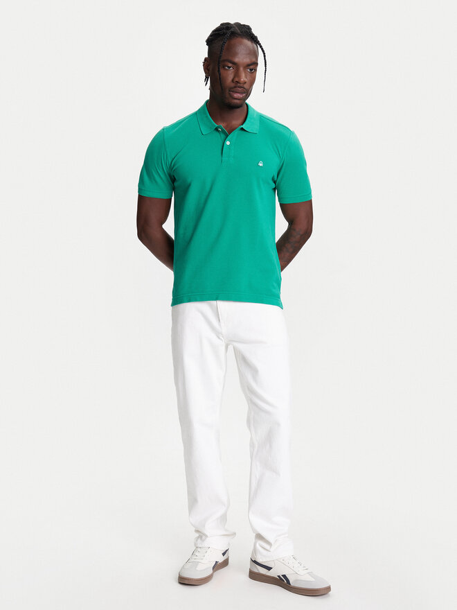 United Colors Of Benetton United Colors Of Benetton Polo 3089J3179 Verde Regular Fit
