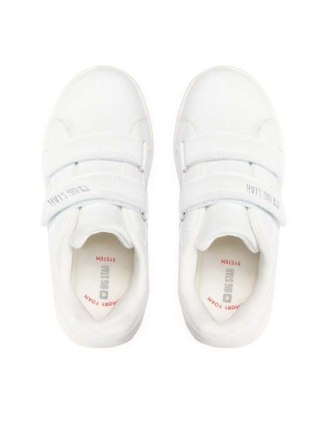 Big Star Shoes Снікерcи Big Star Shoes KK374028 Білий