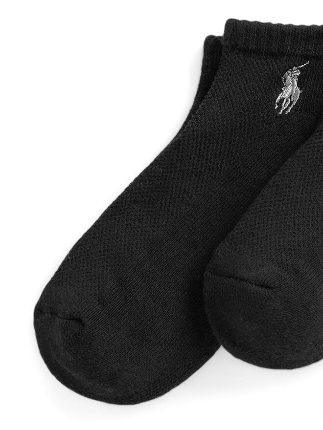 Polo Ralph Lauren Zestaw 3 par niskich skarpet męskich Polo Ralph Lauren 455972885001 Czarny
