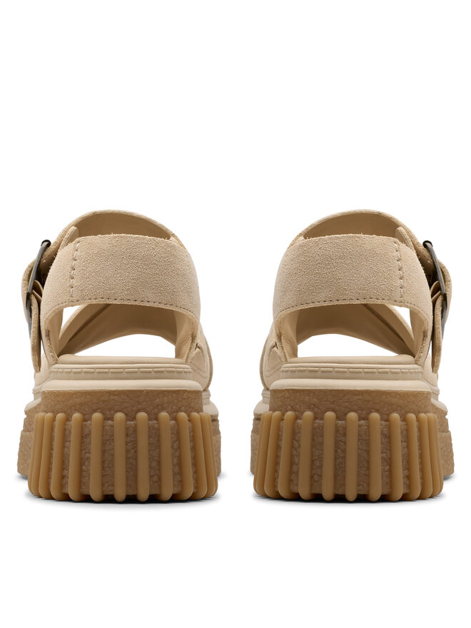 Clarks Szandál Clarks Evamar Wish 26181202 Bézs