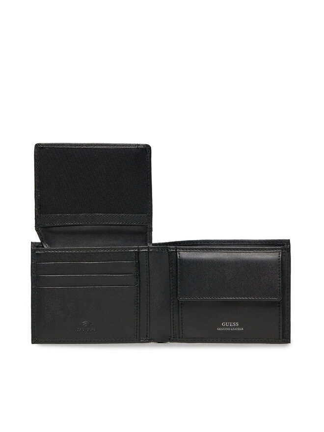 Guess Portafoglio grande da uomo Guess SMCSLE LEA24 Nero