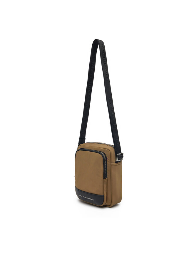 Tommy Hilfiger Τσαντάκι Tommy Hilfiger Th Business Mini Reporter AM0AM13190 Καφέ