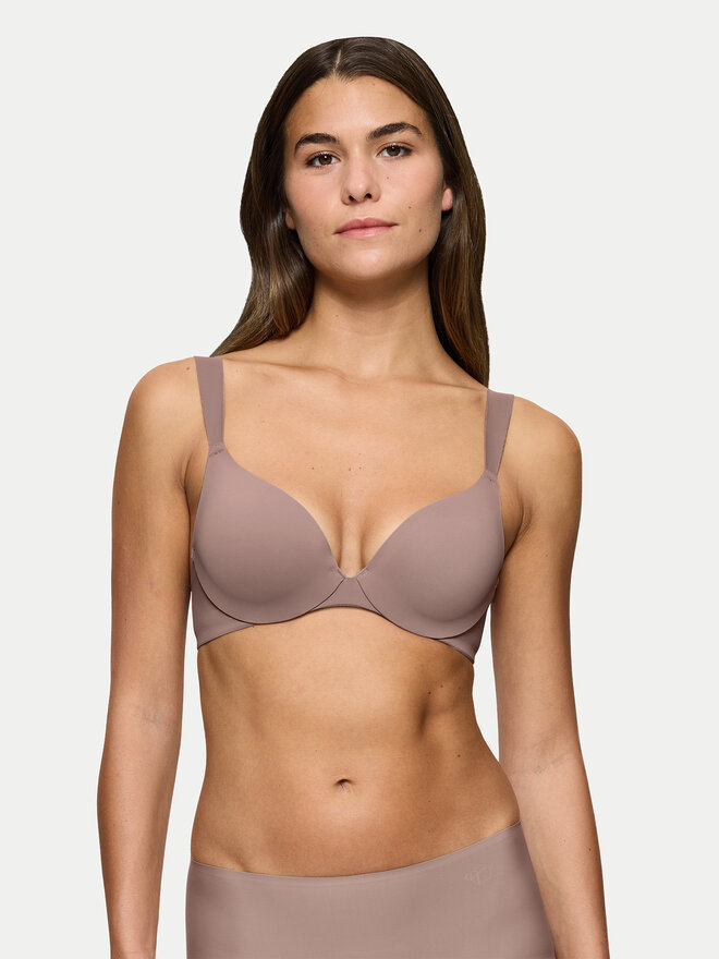 Triumph Triumph Бюстгальтер з підкладкою Make-Up Illusion 10217848 Коричневий