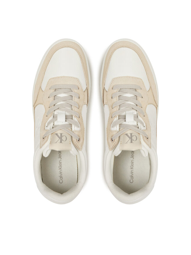Calvin Klein Jeans Sneakers Calvin Klein Jeans Classic Cupsole Mg Wmm YM0YM01153 Alb