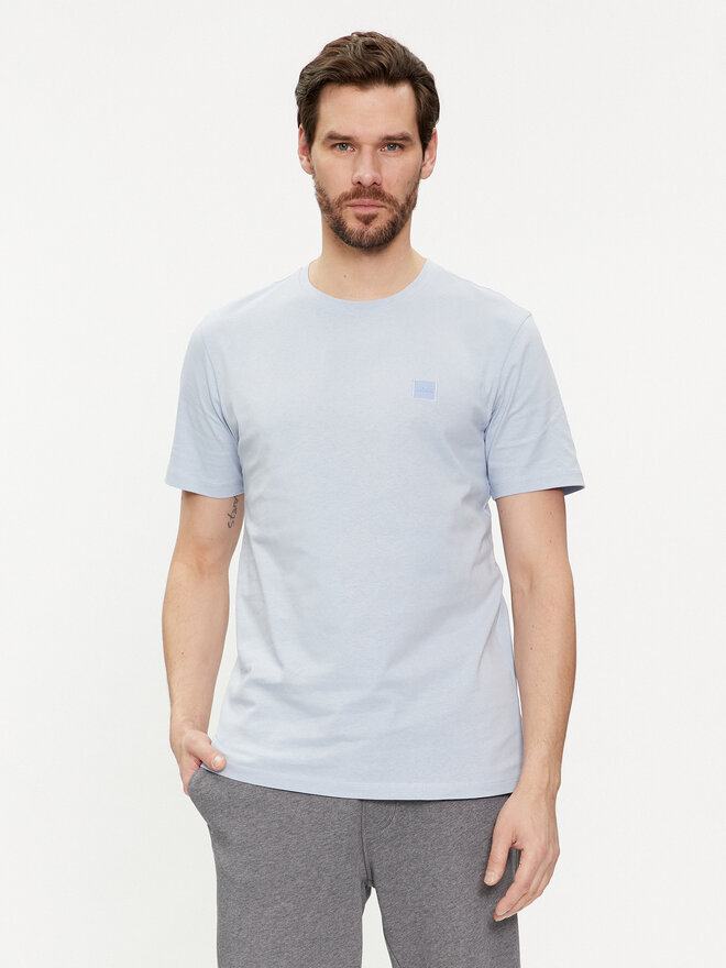 BOSS BOSS Camiseta Tales 50508584 Azul Relaxed Fit