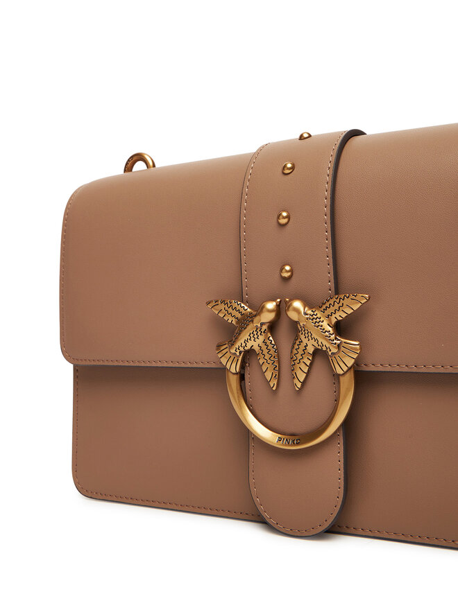 PINKO Handtasche PINKO Love One Classic ST.CL Al 25-26 PLTT 105857 A0F1 Beige