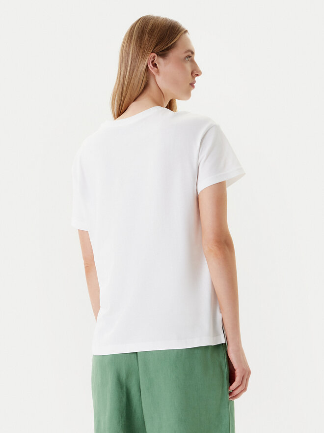 United Colors Of Benetton United Colors Of Benetton Camiseta 3BL0D10AK Blanco Regular Fit