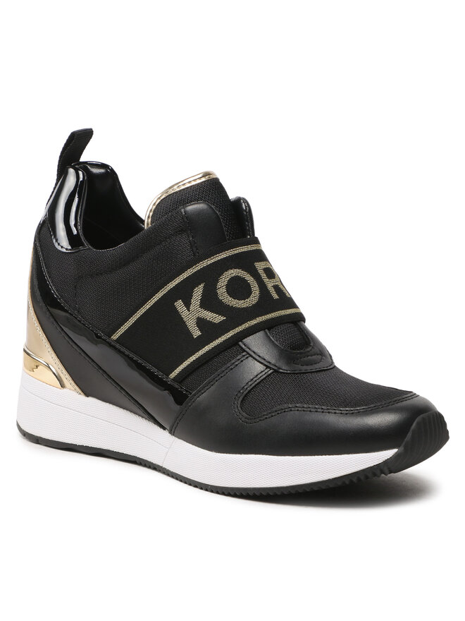 MICHAEL Michael Kors Tenisice MICHAEL Michael Kors Maven Slip On Trainer 43F2MVFP1D Crna
