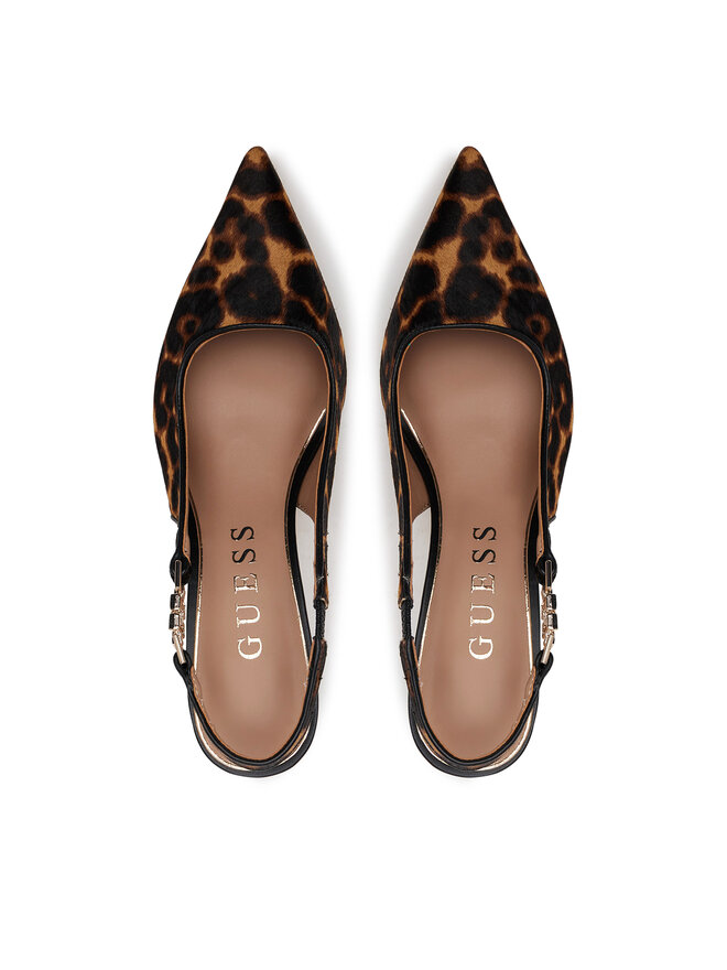 Guess Sandali Guess FLTNSH LEP05 Rjava