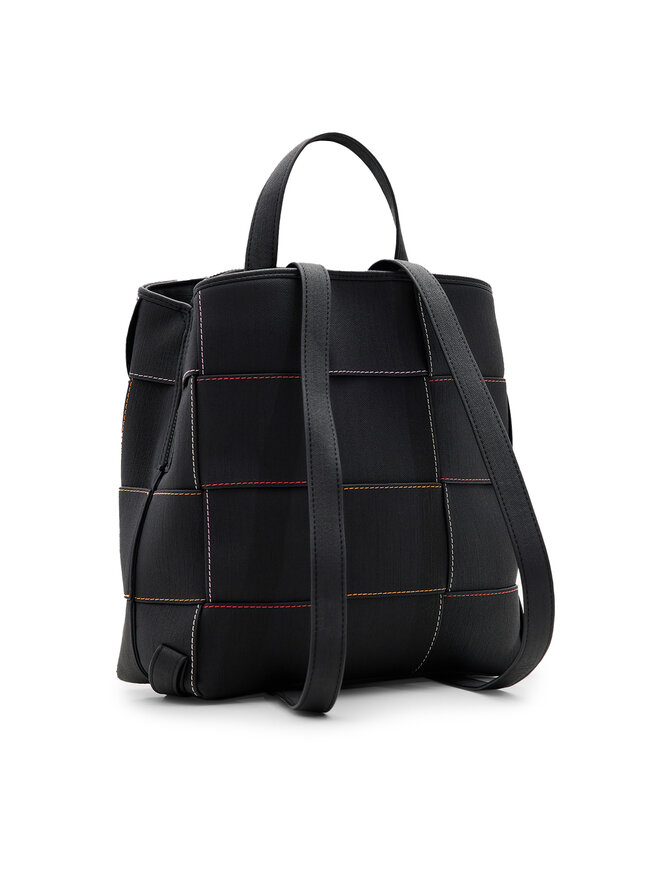 Desigual Hátizsák Desigual Yoko Negro Sumy Mini 25SAKP35 Fekete