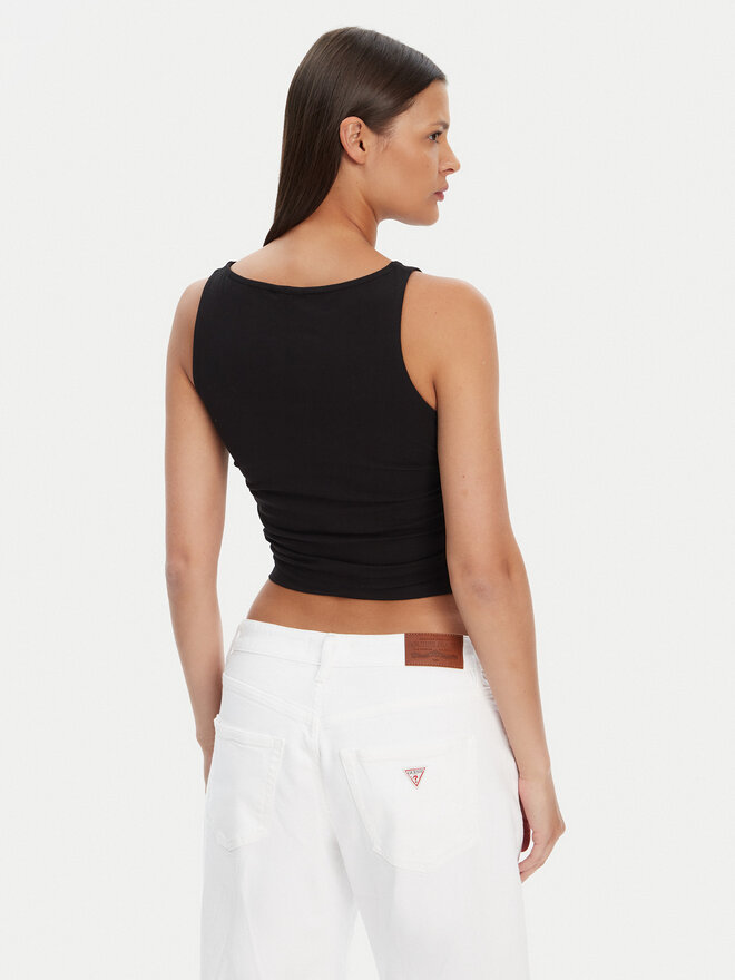 Guess Guess Top V5YP00 J1314 Črna Regular Fit