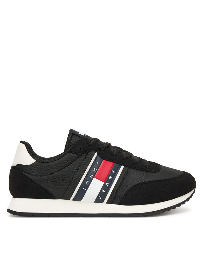 Tommy Jeans Tenisice Tommy Jeans Tjm Classic Runner EM0EM01709 Crna