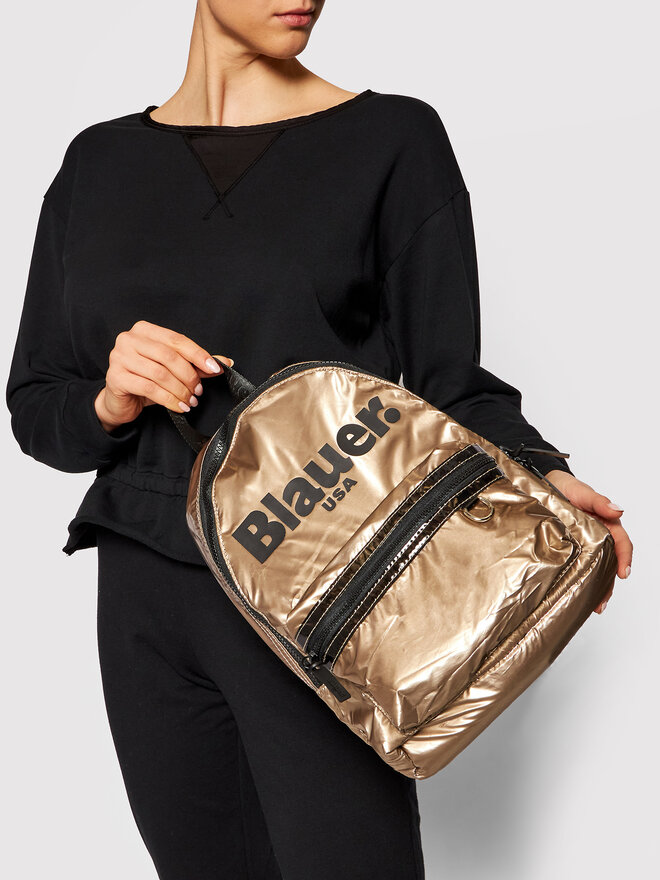 Blauer Rucksack Blauer F0NEVADA01F/MET Goldfarben