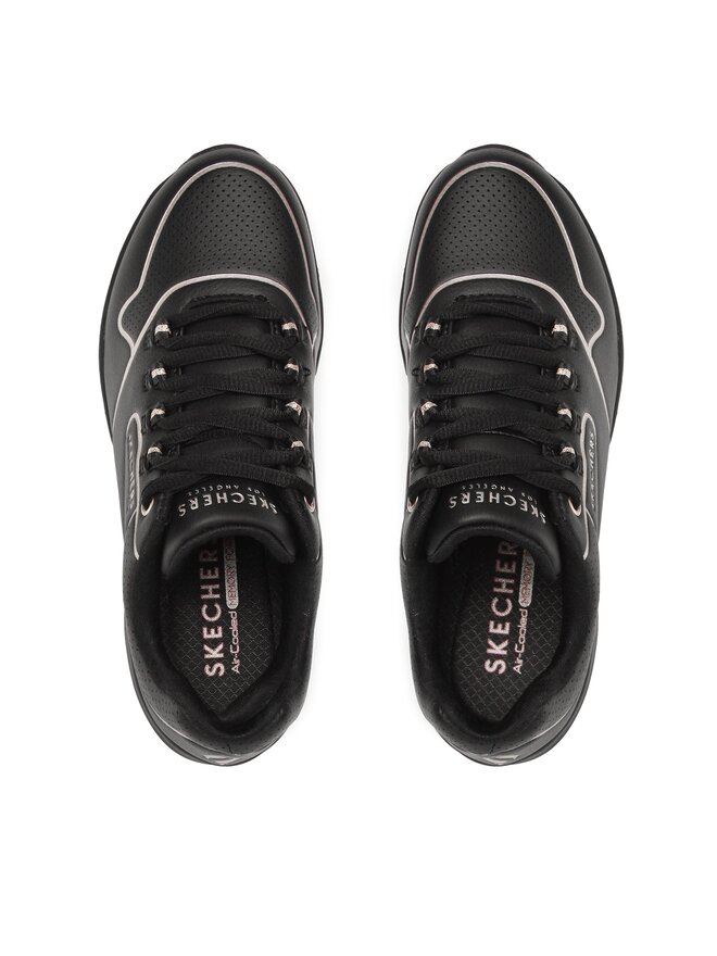 Skechers Sneakers Skechers Uno 2 Golden Trim 155637/BKGD Nero