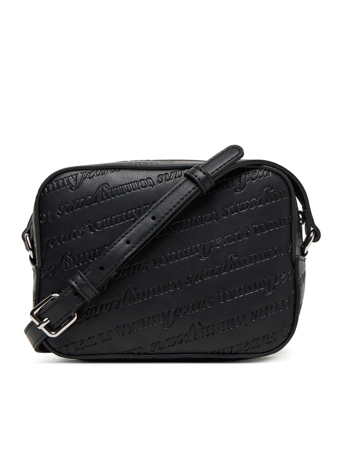 Tommy Jeans Handtasche Tommy Jeans Tjw Must Aop Camera Bag AW0AW17865 Schwarz