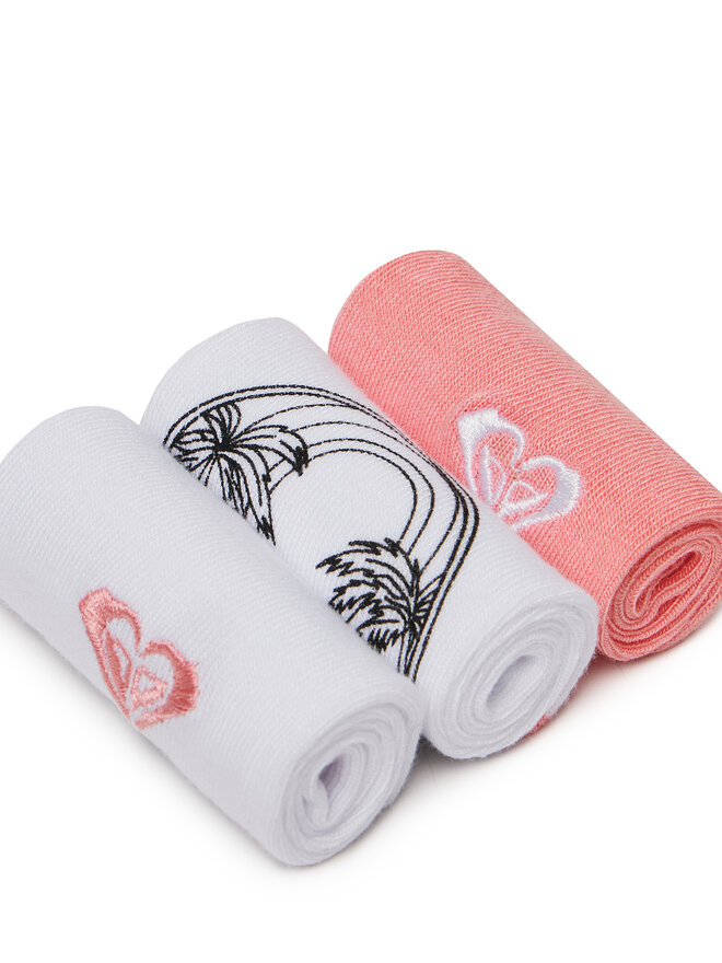 Roxy Κάλτσες Roxy AS_ROXY_05W_SS25 (3-PACK) Ροζ