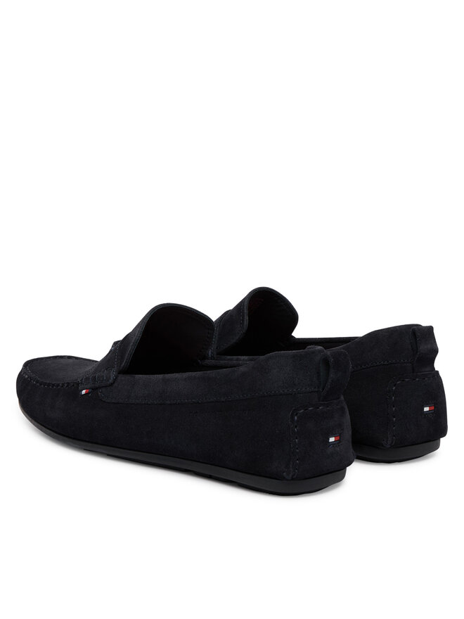 Tommy Hilfiger Mokassins Tommy Hilfiger Core Hilfiegr Suede Driver FM0FM05789 Dunkelblau
