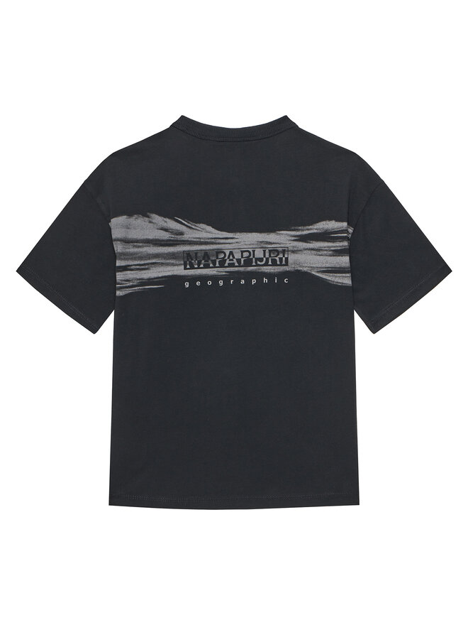 Napapijri Napapijri T-Shirt S-Ahr NP0A88ZO M Μαύρο Regular Fit