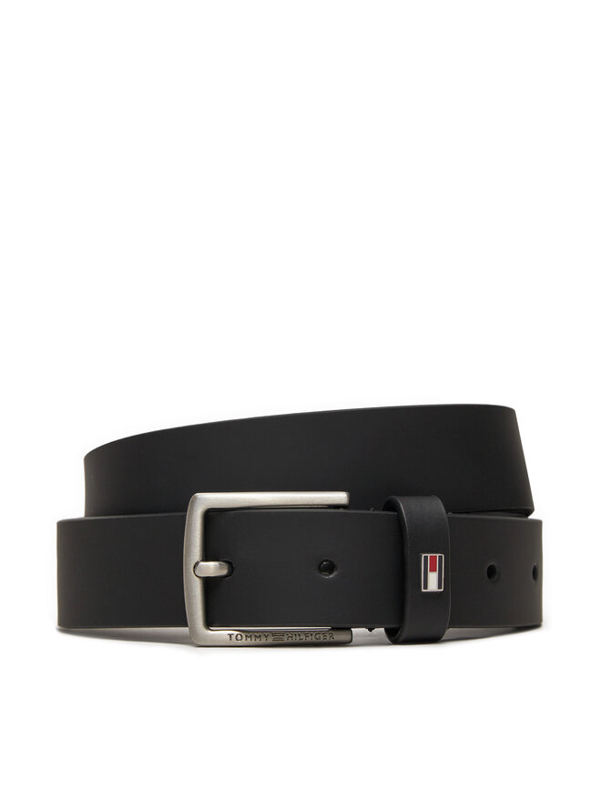 Tommy Hilfiger Ζώνη παιδική Tommy Hilfiger AU0AU01920 Μαύρο