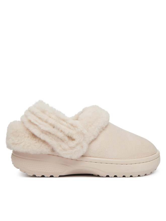 Crocs Шльопанці Crocs Classic Unfurgettable Suede Clog 212106 Кремовий