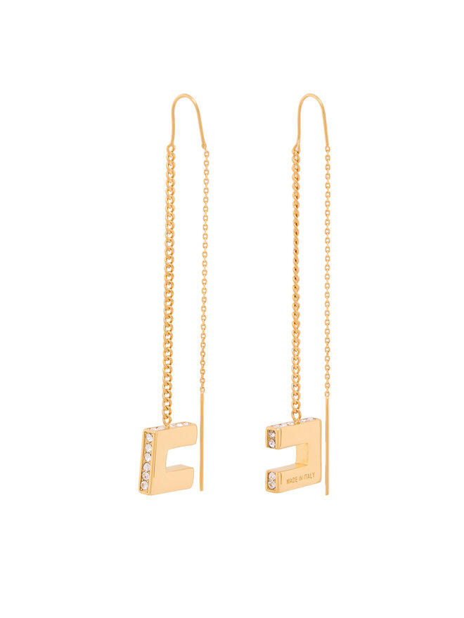 Elisabetta Franchi Ohrringe Elisabetta Franchi OR-33A-66E2-V240 Goldfarben