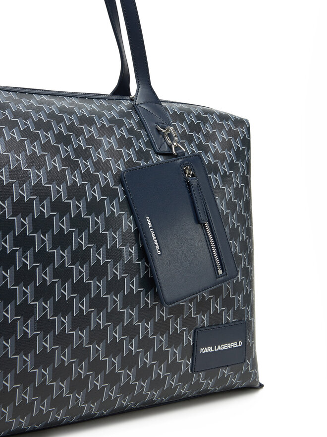KARL LAGERFELD Ročna torba KARL LAGERFELD A1W30182 Mornarsko modra