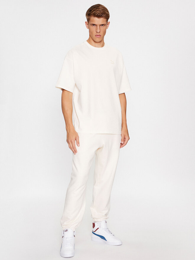 Puma Puma Majica Better Classics 621315 Écru Regular Fit