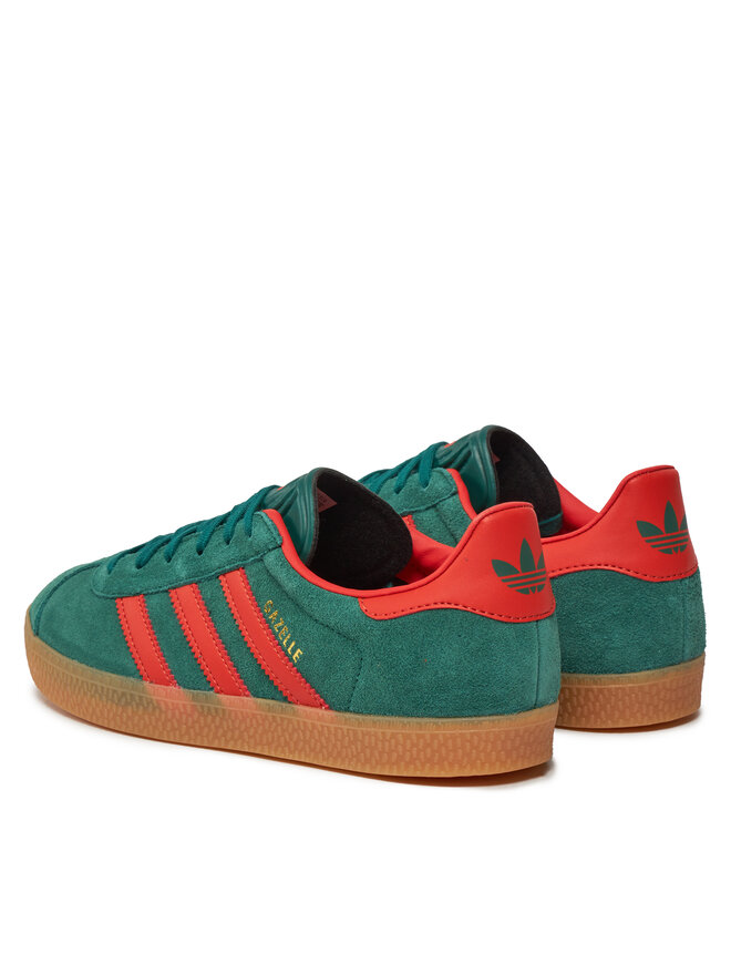 adidas Sneakersy adidas Gazelle J IE8604 Zielony