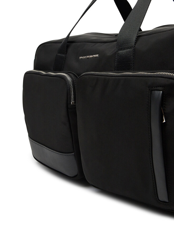 Tommy Hilfiger Táska Tommy Hilfiger Th Business Nylon Duffle AM0AM13382 Fekete