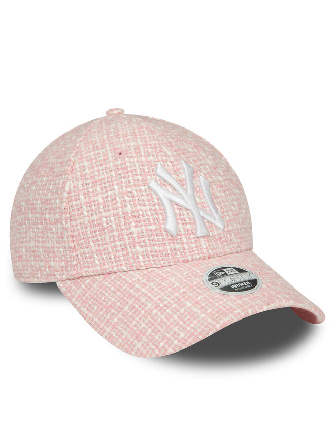 New Era Шапка с козирка New Era Wmns Summer Tweed Nyy 60434980 Розов