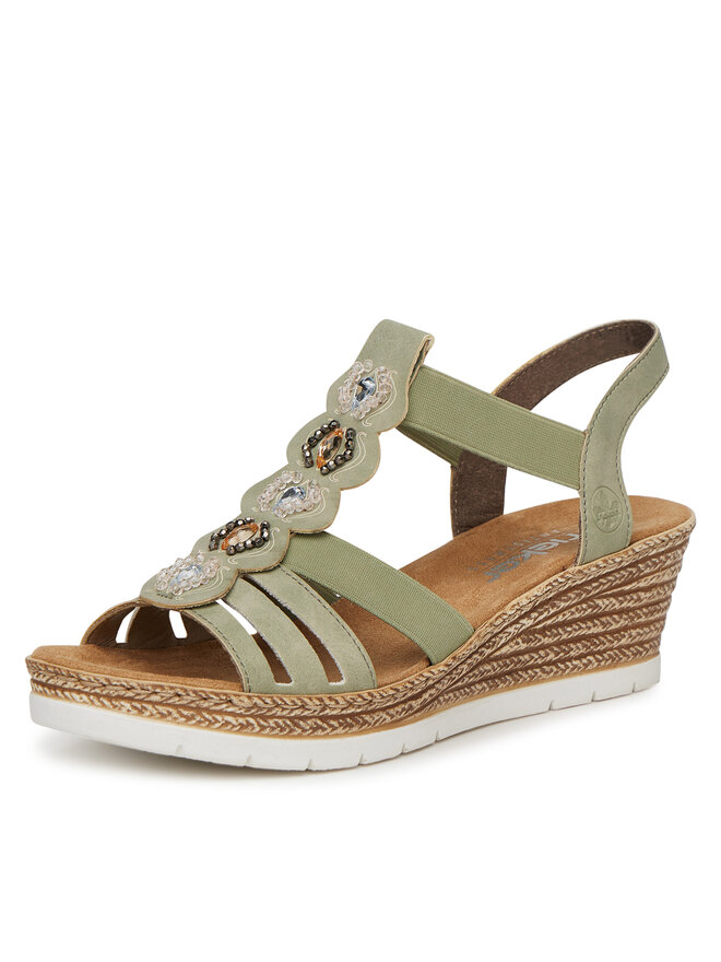 Rieker Sandalias Rieker 619B2-52 Verde