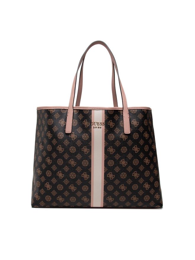 Torebka Guess Vikky HWKP69 95240 Brązowy | eobuwie.com.pl