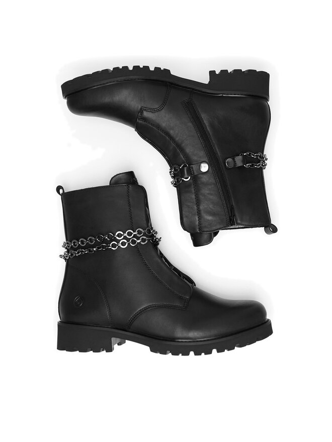 Remonte Μποτάκια Remonte D8665-00 Μαύρο