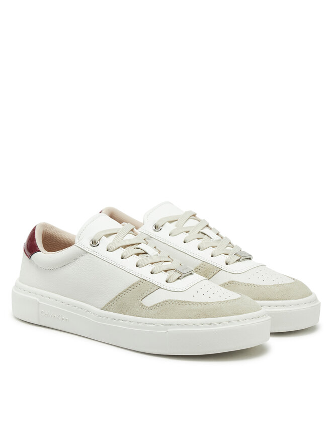 Calvin Klein Sneakers Calvin Klein Cupsole Lace Up HW0HW02470 Alb