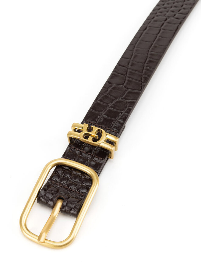 Gino Rossi Жіночий ремінь Gino Rossi BLYL24001-3 CR Коричневий