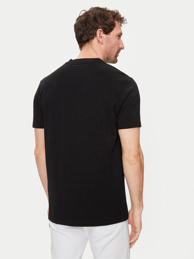 KARL LAGERFELD KARL LAGERFELD T-Shirt 755053 542221 Μαύρο Regular Fit