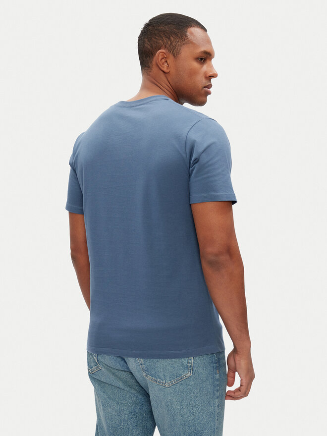 Pepe Jeans Pepe Jeans Marškinėliai Eggo N PM508208 Mėlyna Regular Fit