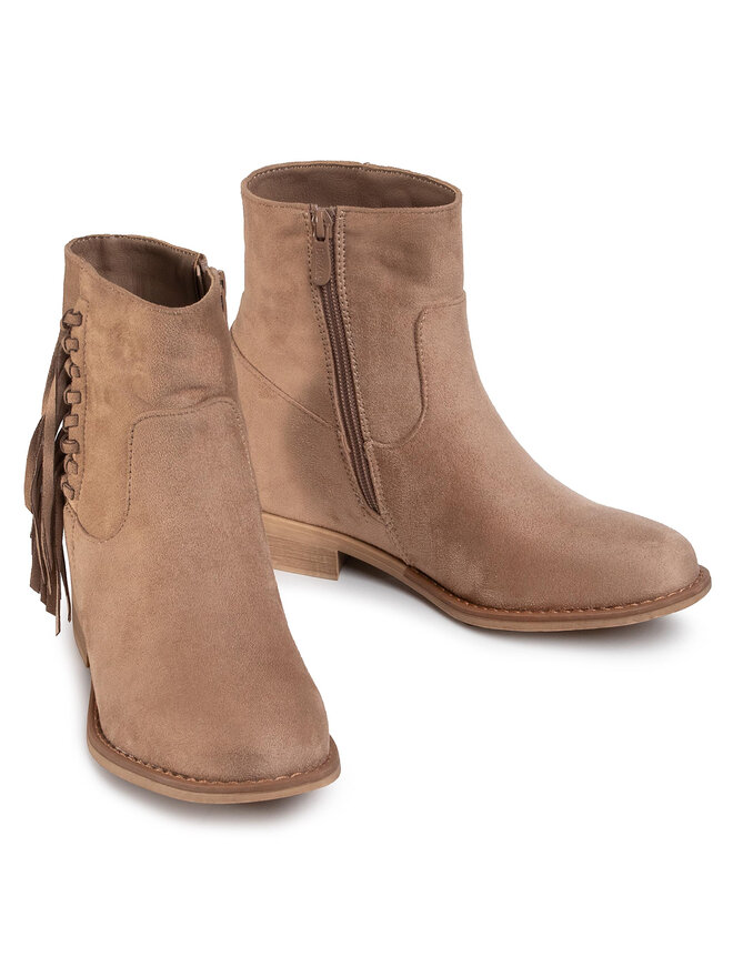 DeeZee Μποτάκια DeeZee WS2991-07 Μπεζ