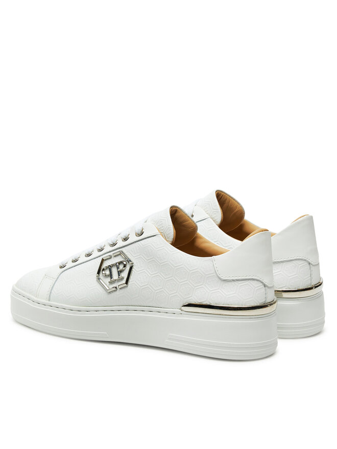 PHILIPP PLEIN Sneakersy PHILIPP PLEIN AADS USC0665 PLE010N Biały