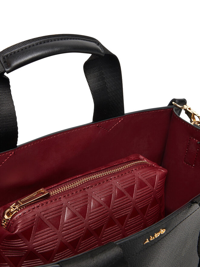 Aldo Handtasche Aldo Mtl72tote 14076998 Schwarz