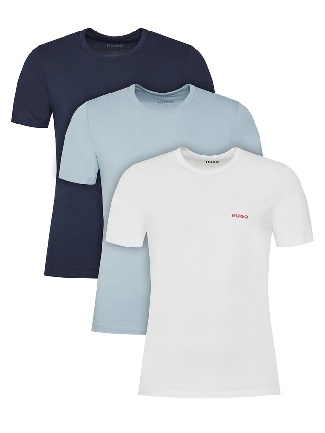 HUGO HUGO Pack de 3 camisetas 50532811 De color Regular Fit