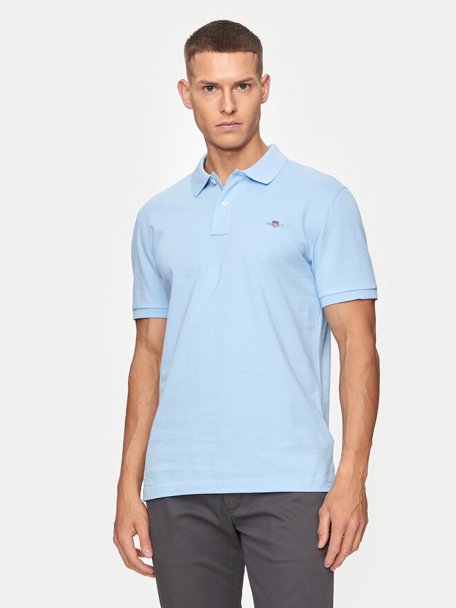 Gant Gant Pólóing Shield 2220 Kék Slim Fit