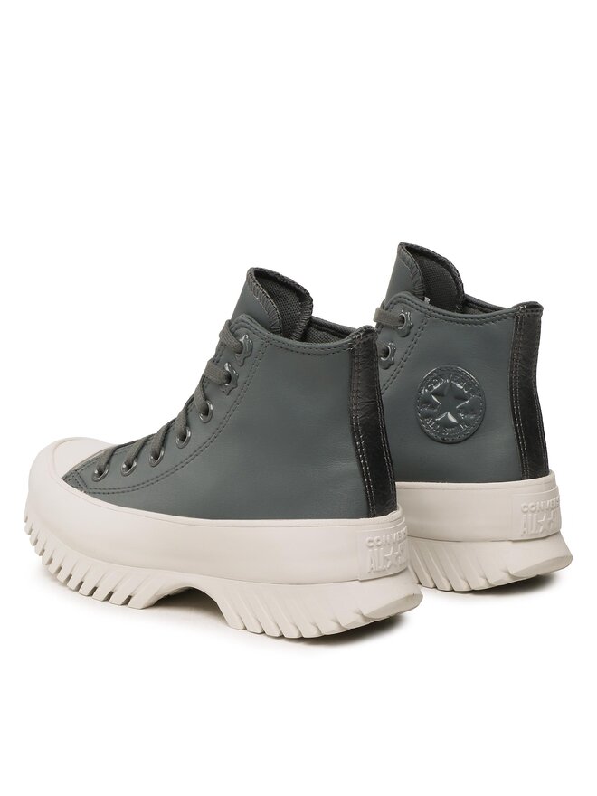 Converse Īsie zābaki Converse Chuck Taylor All Star Lugged 2.0 Hi A02878C Pelēks