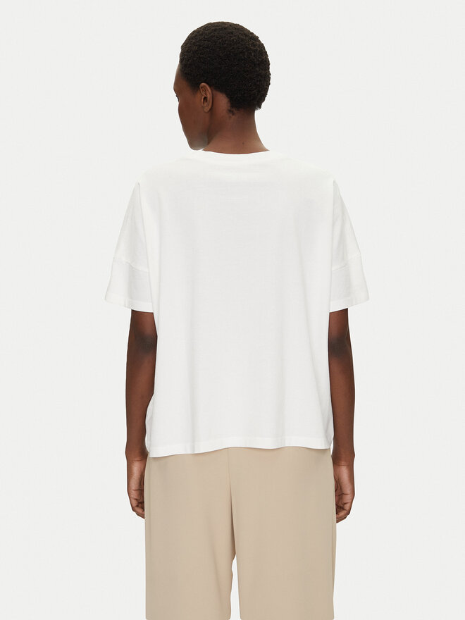 Bomboogie Bomboogie T-Shirt TW7441TJOR5 Weiß Relaxed Fit