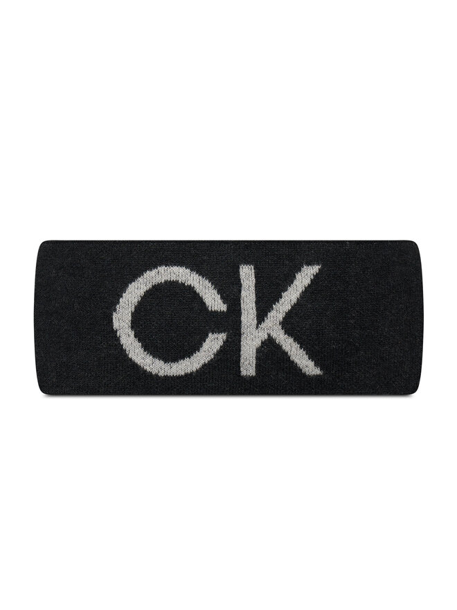 Calvin Klein Fascia per capelli Calvin Klein Elevated Monogram K60K609962 Nero