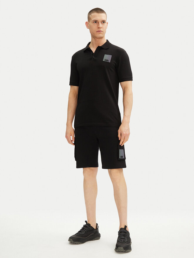 KARL LAGERFELD KARL LAGERFELD Poloshirt 745402 552235 Schwarz Regular Fit
