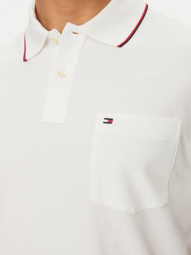 Tommy Hilfiger Tommy Hilfiger Poloshirt MW0MW38457 Weiß Classic Fit