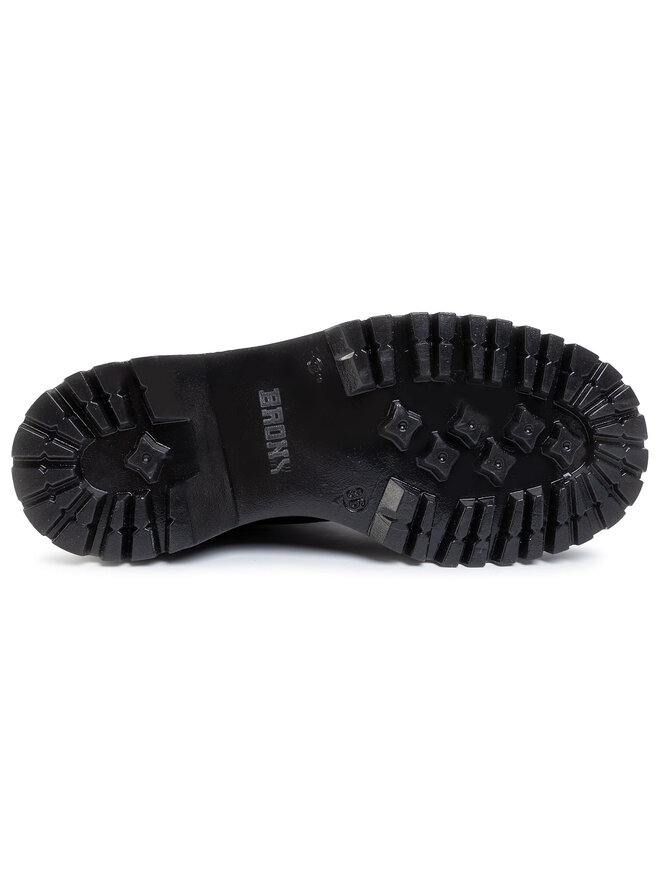 Bronx Schnürstiefeletten Bronx 47239-L Schwarz