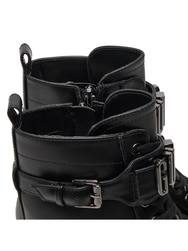 Guess Polokozačky Guess Vaires FLTSOM ELE10 Černá